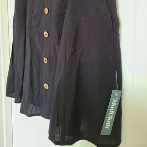 Modcloth black skirt M NWT